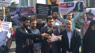 İsrail'de Türk vatandaşının gözaltına alınması protesto edildi
