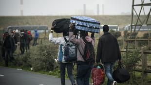 Jungle sığınmacı kampında tahliye başladı
