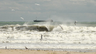 Karadeniz'de ulaşıma lodos engeli