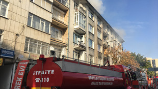 Konya'da yangın