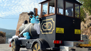 Kütahya'da nostaljik tren ile tarihe yolculuk