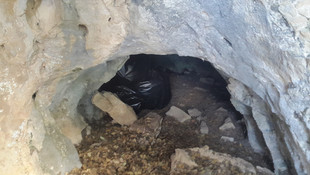 Mağaraya uyuşturucu operasyonu