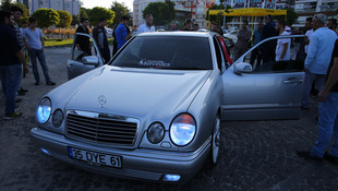 Mercedes tutkunları Samsun'da buluştu