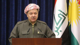 200 kilometrekareden fazla alanın DAEŞten temizlendiğini IKBY Başkanı Mesud Barzani açıkladı