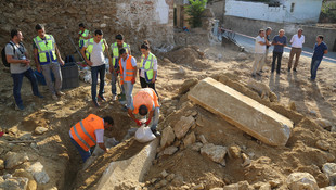 Muğla'da inşaat kazısında tarihi mezar bulundu