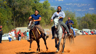 Muğla'da Rahvan At Yarışları