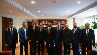 MÜSİAD Ankara Şubesinden AA'ya ziyaret