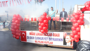 Niğde'de ilginç kortej