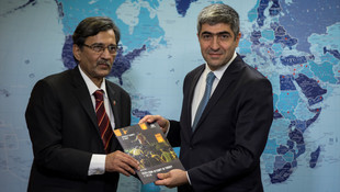 Pakistan heyetinden AA'ya ziyaret