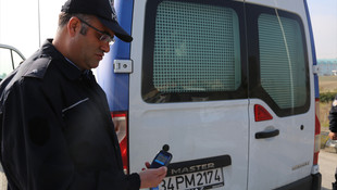 Polis asayiş uygulamasında radyasyon dedektörü kullandı