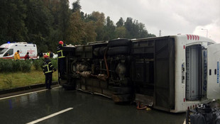 Rize'de trafik kazası: 3 yaralı