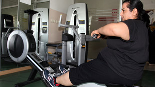 Spor ve diyet yaparak 7 ayda 76 kilo verdi