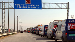Suriye'ye ambulans yardımı