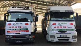 Suriye'ye kış yardımı