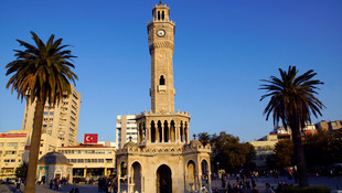 Tarihi Saat Kulesi'ndeki onarım çalışmaları