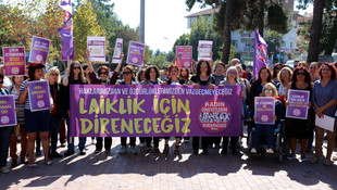 Tekirdağ'da kadına şiddet protesto edildi