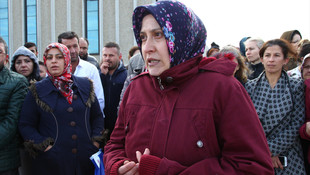 Tekstil işçilerinden maaş protestosu