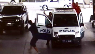 Tinerli saldırıya biber gazlı müdahale