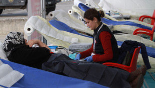 Türk Kızılayı'nın kan bağışı kampanyası