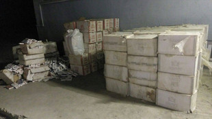 Van'da kaçak sigara operasyonu