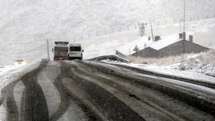 Van'da kar yağışı ve sis