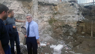 Zonguldak'ta tarihi hamam kalıntıları bulundu