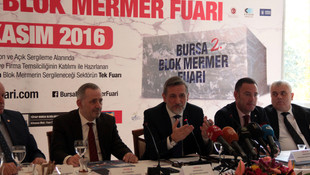 2. Bursa Blok Mermer Fuarı yarın başlayacak