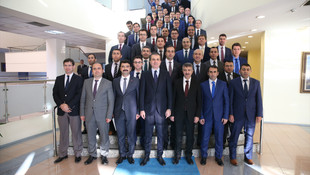 AB Bakanı Çelik kaymakam adaylarıyla buluştu