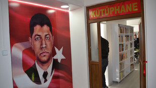 Andırın'ın tek kütüphanesine şehit Halisdemir'in ismi verildi