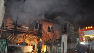 Ankara'da ev yangını