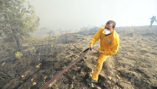 Antalya'da orman yangını