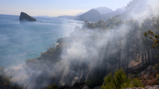 Antalya'da orman yangını