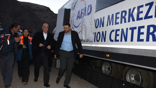 Atalay, Siirt'teki maden faciası bölgesinde