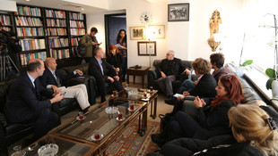 Avrupalı parlamenterler, Cumhuriyet gazetesini ziyaret etti