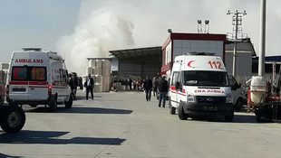 Aydın'da çırçır fabrikasında yangın