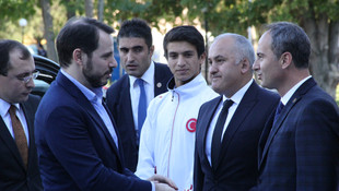 Bakan Albayrak, Erzincan'da