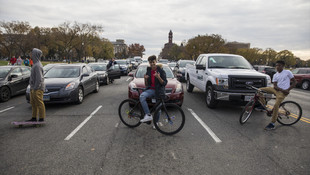 Başkent Washington'da Trump karşıtı protesto