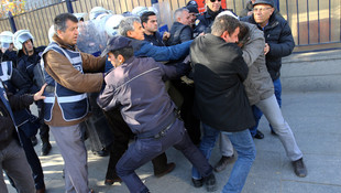 Başkentte KHK protestosu