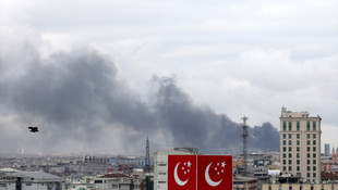 Bayrampaşa'daki iş yeri yangını