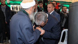 BBP Genel Başkanı Destici'den şehit kaymakamın evine taziye