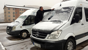 Bitlis'te kar yağışı