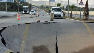 Bodrum'da DSİ hattında patlama