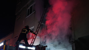 Bursa'da ev yangını