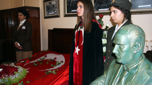 Büyük Önder Atatürk Bakü'de anıldı