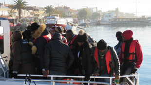 Çanakkale'de 46 kaçak göçmen yakalandı
