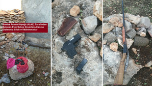 Diyarbakır'da silah ve mühimmat ele geçirildi