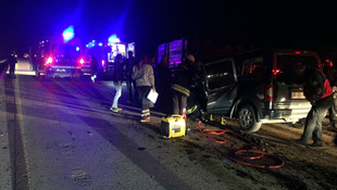 Düzce'de trafik kazası: 1 ölü, 2 yaralı