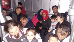 Edirne'de 22 yabancı uyruklu yakalandı