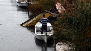 Edremit Körfezi’nde lodos yaşamı olumsuz etkiliyor