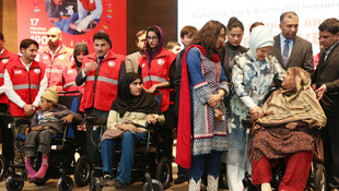 Emine Erdoğan TİKA'nın hibe törenine katıldı